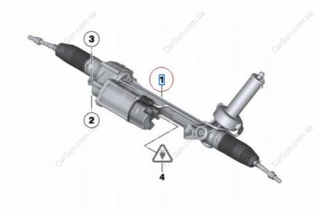 Рульова рейка BMW 32106791050