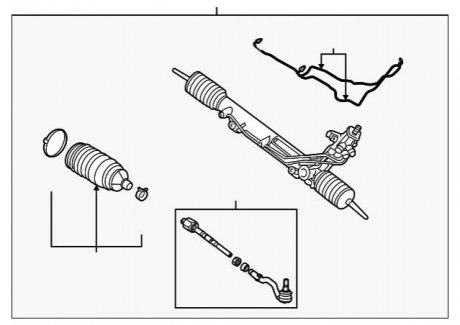 Механізм керма N55 BMW 32106858486