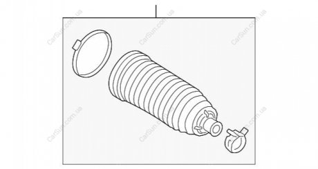 Пильовик рульової рейки BMW 32106865426