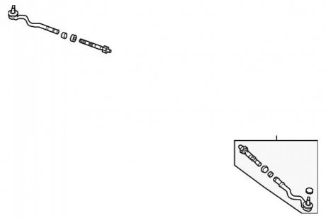 Рулевая тяга BMW 32107837835
