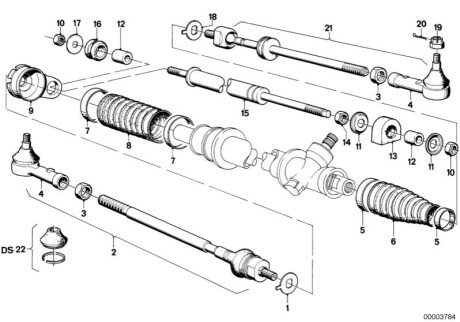 Рульова тяга BMW 32111115229