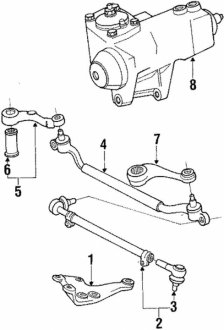 Рульова рейка BMW 32131126621