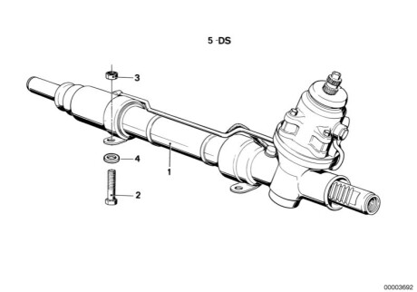 Рульова рейка BMW 32131127737