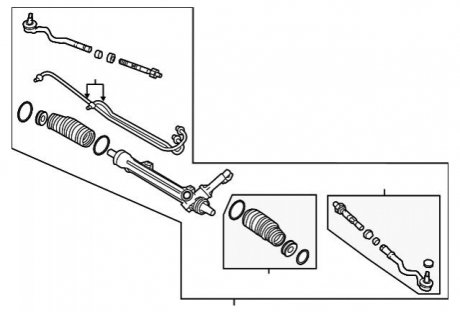 Рульова рейка BMW 32137836844