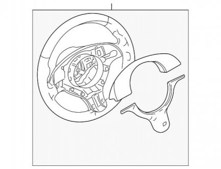 Колесо кермове BMW 32306770417