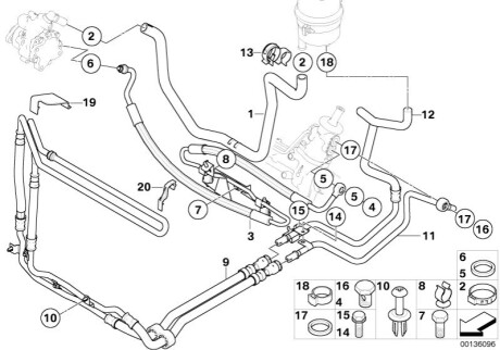 Оригинальная запчасть BMW 32416765799