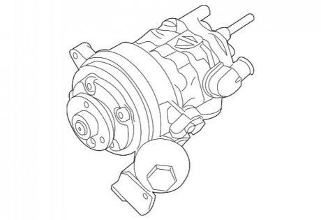 Насос гидроусилителя руля BMW 32416767244