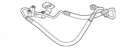 Шланг активного рульового керування BMW 32416784330