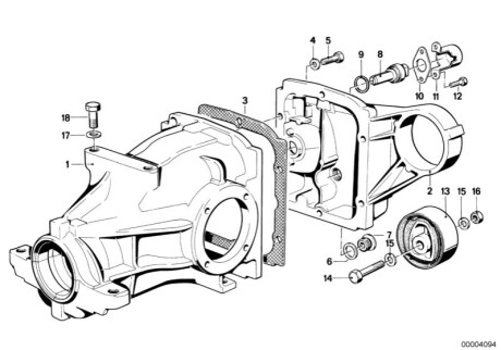 Шарнір гумометалевий BMW 33171135242