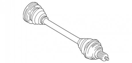 Піввісь у зборі BMW 33201229380