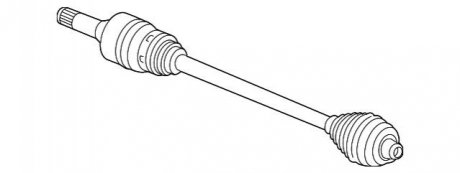 Полуось в сборе BMW 33207646867