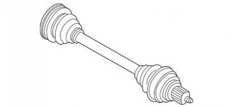 Вал колеса привід. П BMW 33217540116