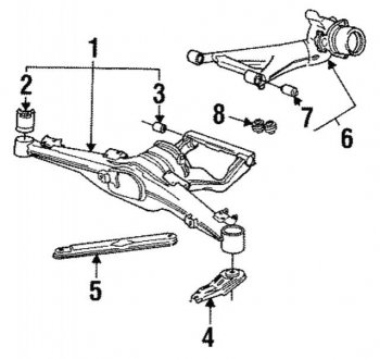 Рычаг поворотного кулака BMW 33321125665