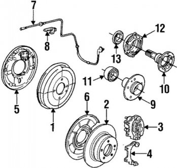 Фланець BMW 33411131121