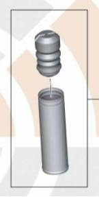 Ремкомплект, дополнительный демпфер, защитная трубка (линия значения) BMW 33502290347