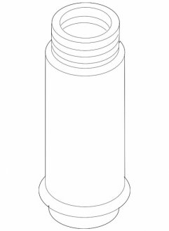 Пилозахисний комілект, амортизатор BMW 33503411995