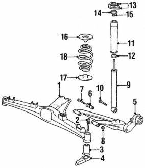 Амортизатори BMW 33521091629