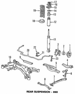 Амортизатори BMW 33521137474