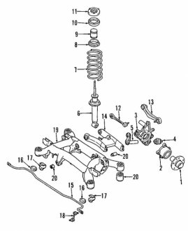 Амортизатор BMW 33526785984