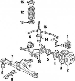 Пружина ходової частини BMW 33531131644