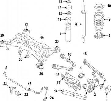 Пружина підвіски BMW 33532283959