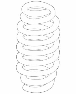 Пружина підвіски BMW 33536767339