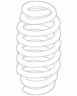 Пружина подвески BMW 33536783268