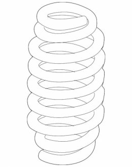 Пружина подвески BMW 33536783274