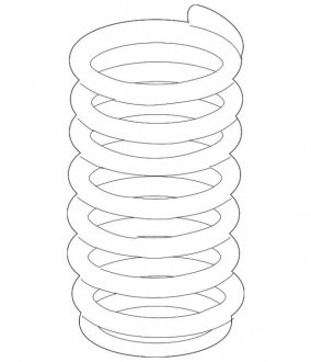 Пружина подвески BMW 33536786660 (фото 1)