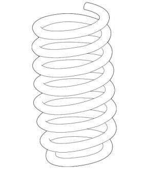 Пружина підвіски BMW 33536851725