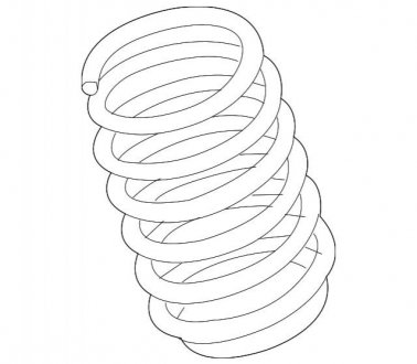 Пружина задня BMW 33536867116
