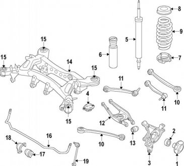 Винтовая пружина BMW 33537857312