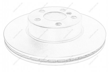 Тормозной диск вентилируемый BMW 34106877212 (фото 1)