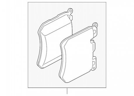 Комплект колодок дискового тормоза BMW 34 10 8 844 368