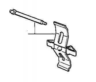 Скоби гальмівних колодок BMW 34111155712 (фото 1)