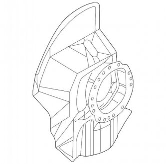 Бризкозахисний щит BMW 34111164383