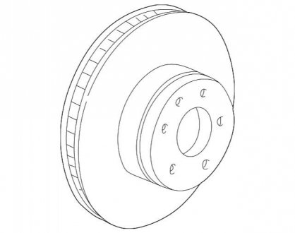 Диск E65E66 BMW 34116750267