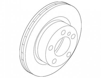 Диск E8xE9x BMW 34116772669