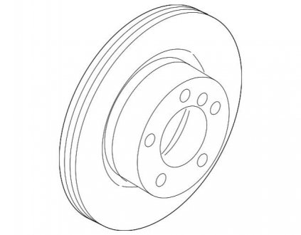 Тормозной диск BMW 34116794427