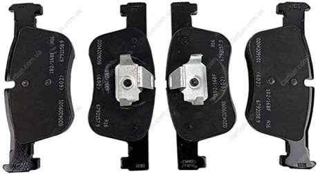 Комплект тормозных колодок, дисковый тормоз - BMW 34116850568 (фото 1)
