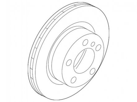Диск гальмівний BMW 34116855000