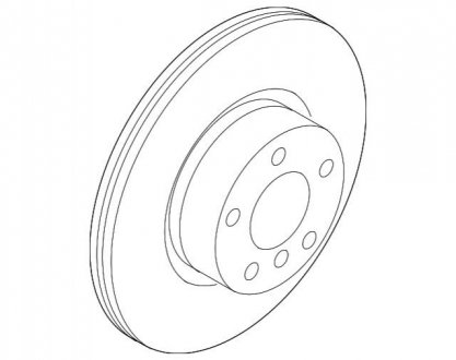 Диск гальмівний Пд П BMW 34116871800