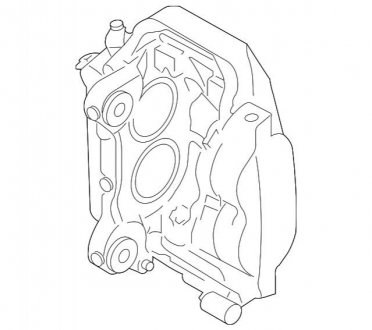 Корпус гальмівного суппорта Лв BMW 34116883483