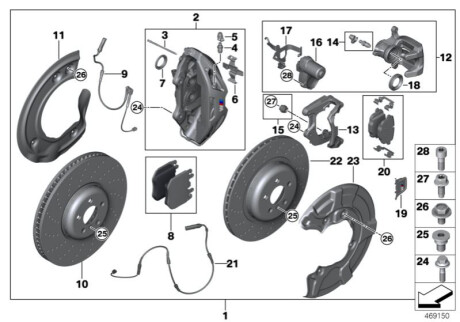 Кронштейн тормозного суппорта 349011 BMW 34206884797