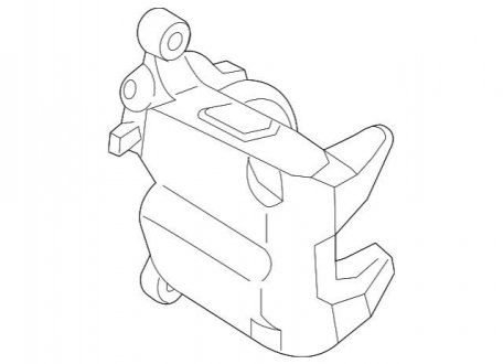 Суппорт дискового тормоза BMW 34206898601