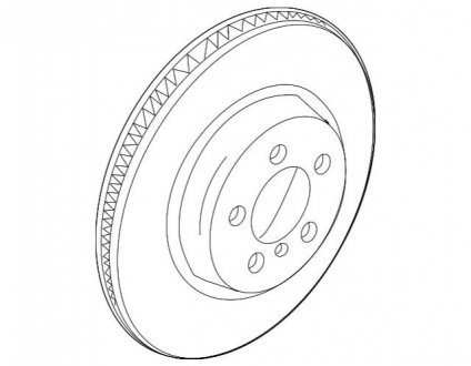 Тормозной диск BMW 34212282807 (фото 1)