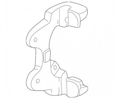 Скоба тормозного суппорта BMW 34216768438