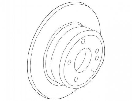 Диск гальм Е70/1,F15 BMW 34216886479