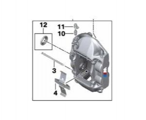 Супорт гальмівний BMW 34218745797