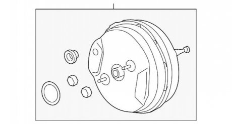 Усилитель в сборе BMW 34336873444